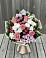 Букет цветов из: Альстромерии, Гвоздики, Розы и Хризантемы в Светлые Горы