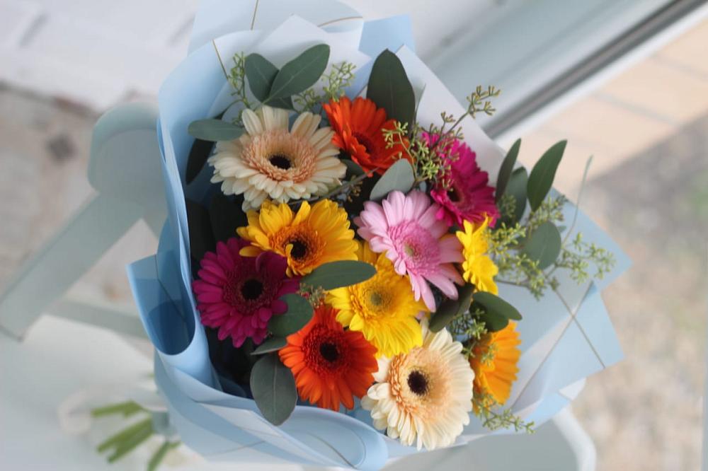 Букет цветов из: Герберы в Светлые Горы