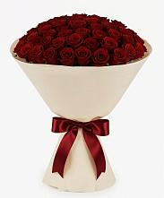 Букет 101 Бордовая роза Блэк Бакарра в Светлые Горы