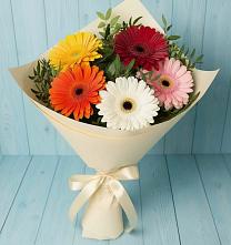 Букет цветов из:  Герберы в Светлые Горы