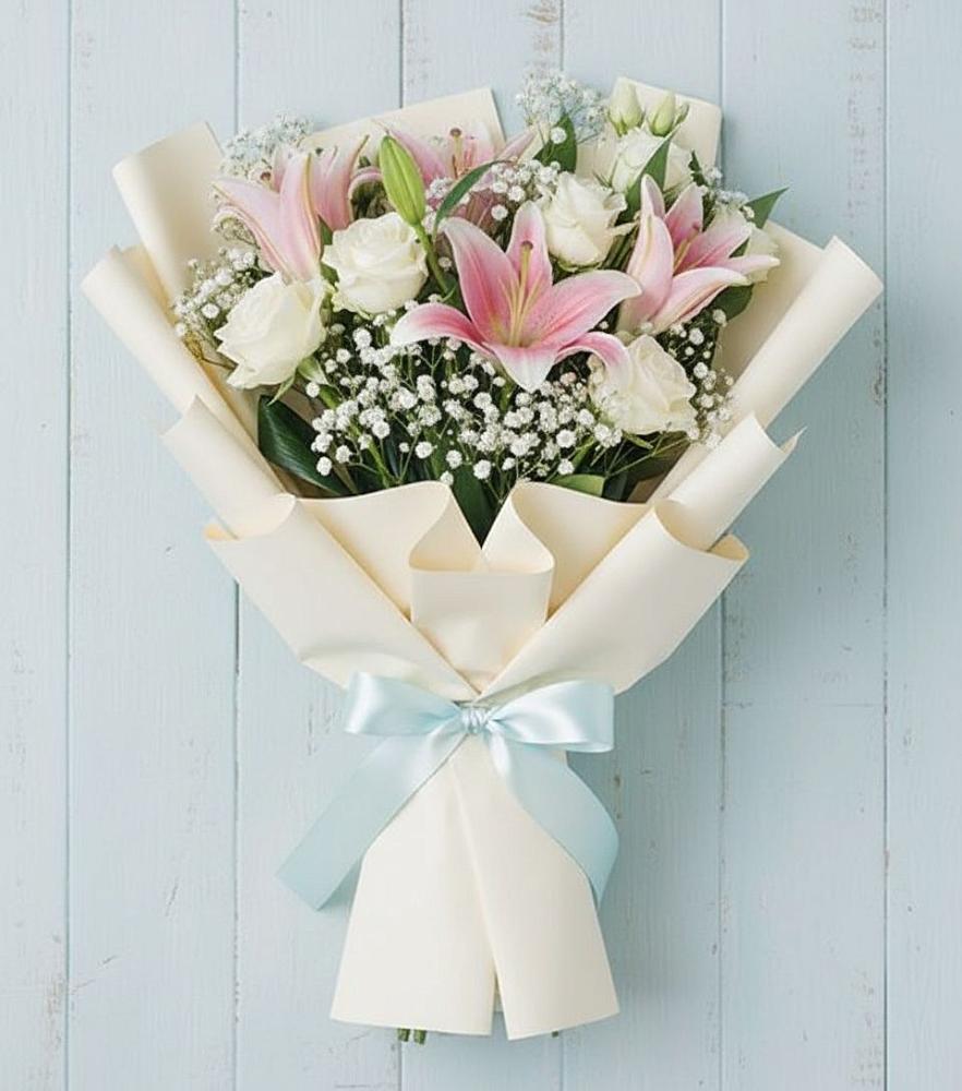 Букет цветов из: Лилии в Светлые Горы