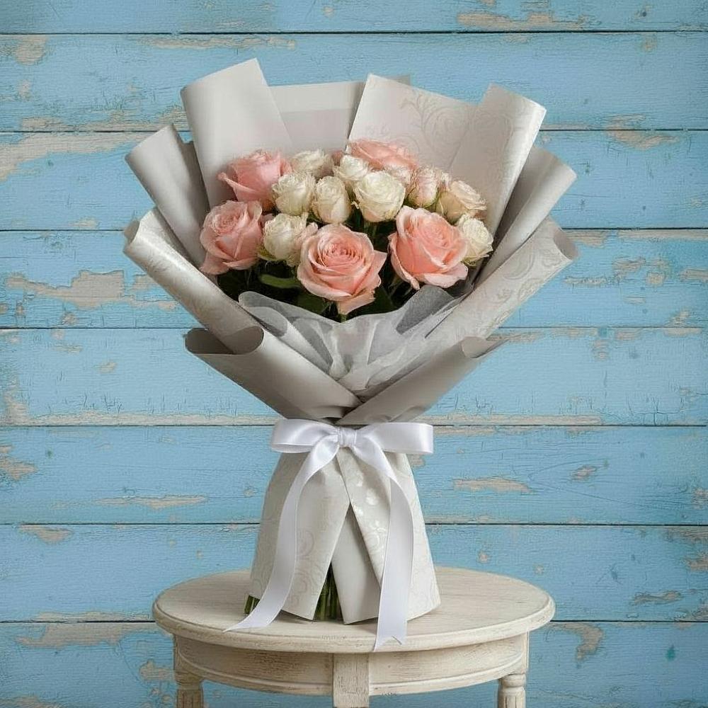 Букет цветов из: Розы в Светлые Горы