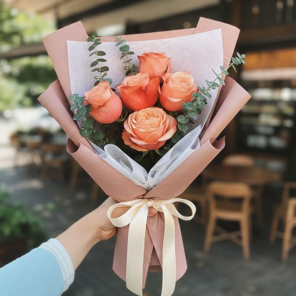 Букет цветов из: Розы в Светлые Горы