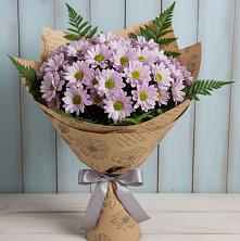 Букет цветов из:  Хризантемы в Светлые Горы