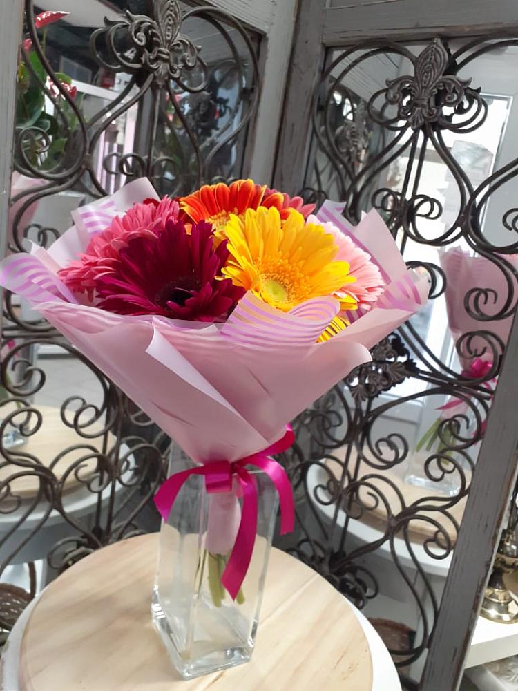 Букет цветов из: Герберы в Светлые Горы