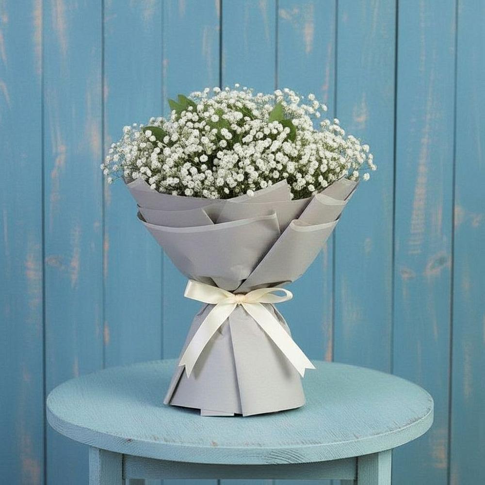 Букет цветов из: Гипсофила в Светлые Горы