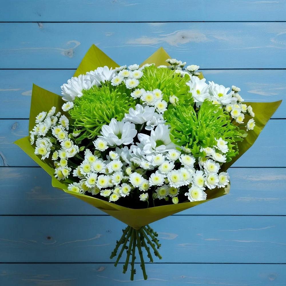 Букет цветов из: Хризантемы в Светлые Горы