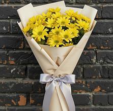 Букет цветов из:  Хризантемы в Светлые Горы
