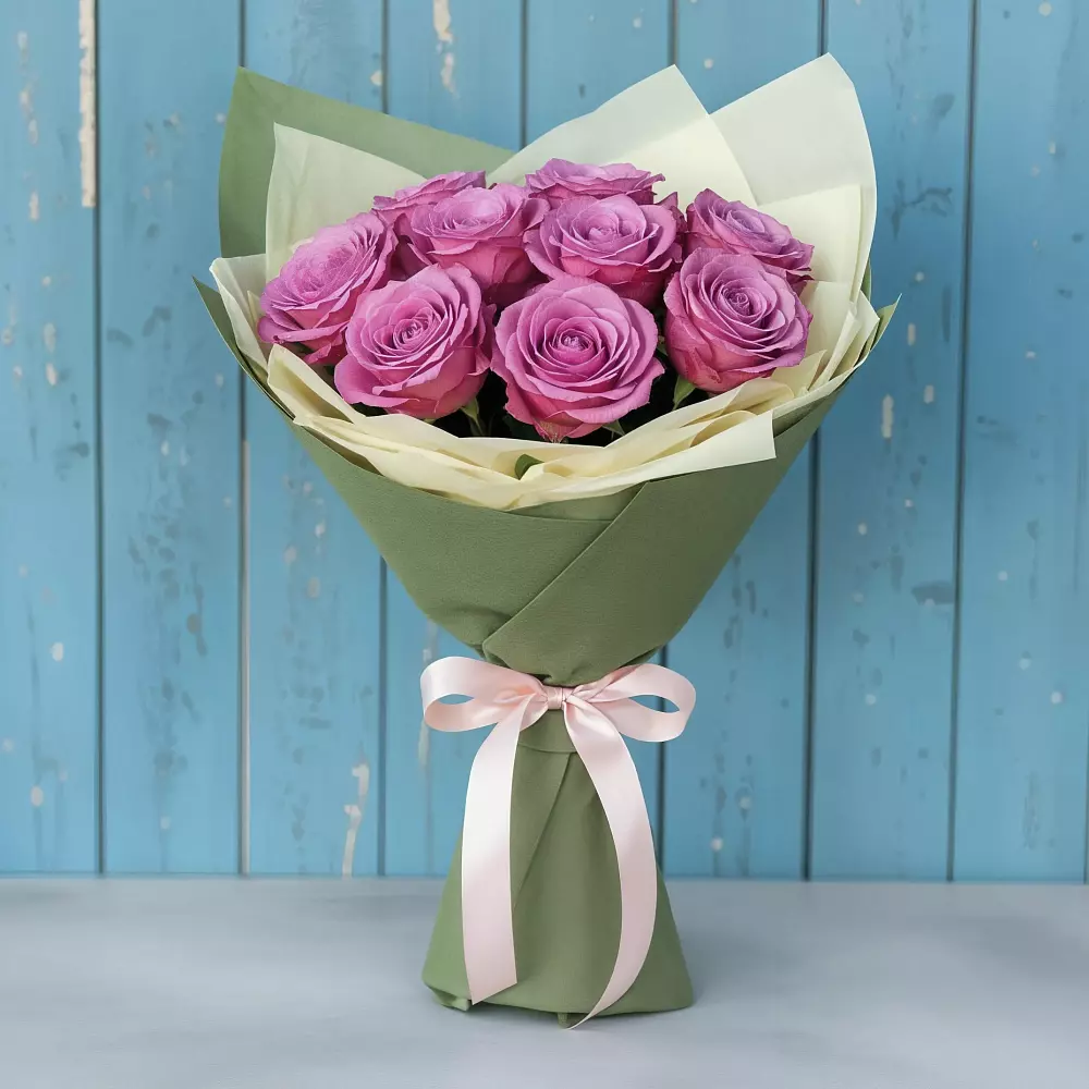 Букет Розы Фёрст Леди в Светлые Горы