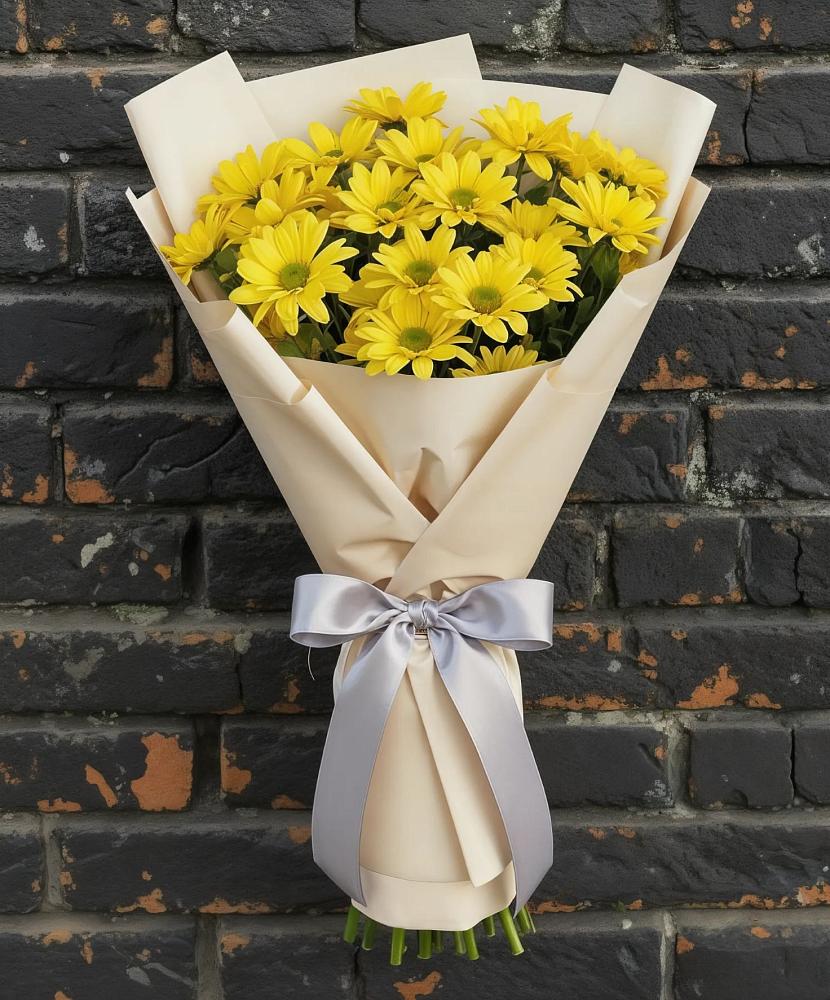 Букет цветов из: Хризантемы в Светлые Горы
