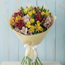 Букет цветов из:  Альстромерии в Светлые Горы