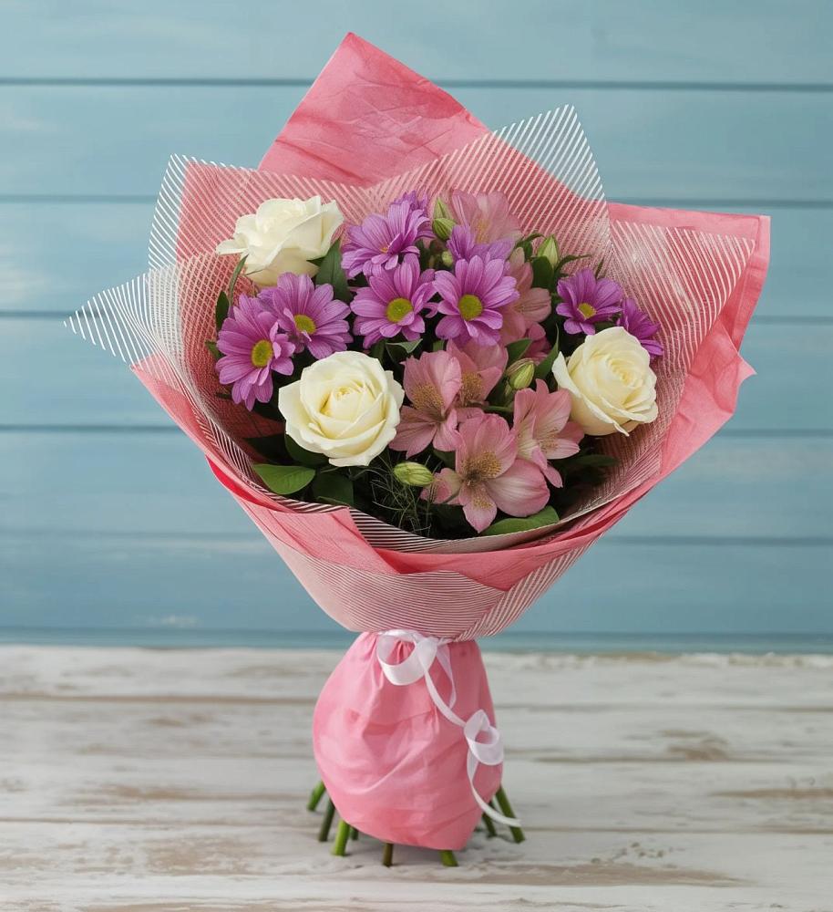 Букет цветов из: Герберы в Светлые Горы